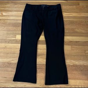 Torrid Ponte black stretch trouser 18S petite professional pants